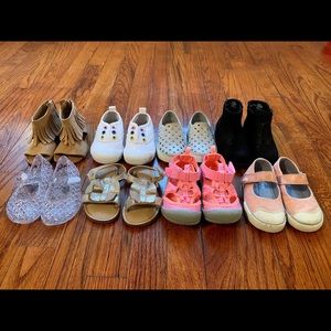 8 Pairs of Baby Girl Shoes